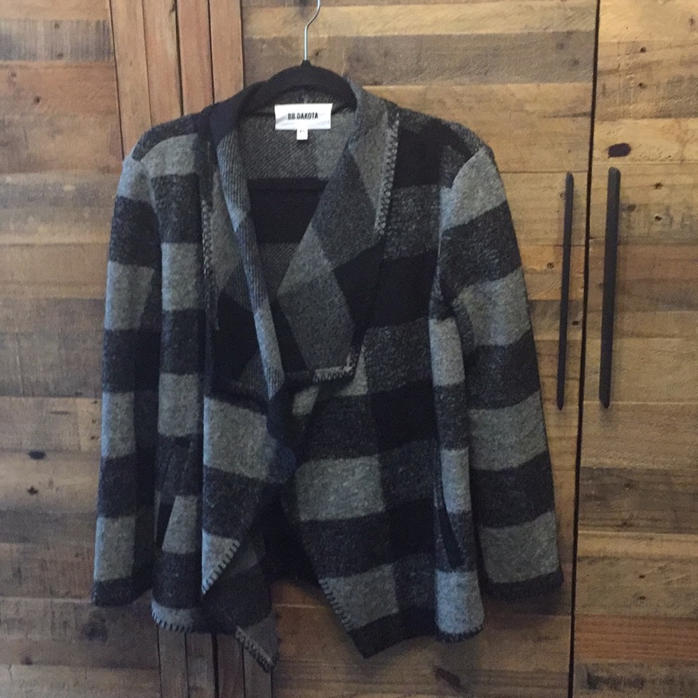 NWOT BB Dakota Open Front Wool Jacket - Sz XS